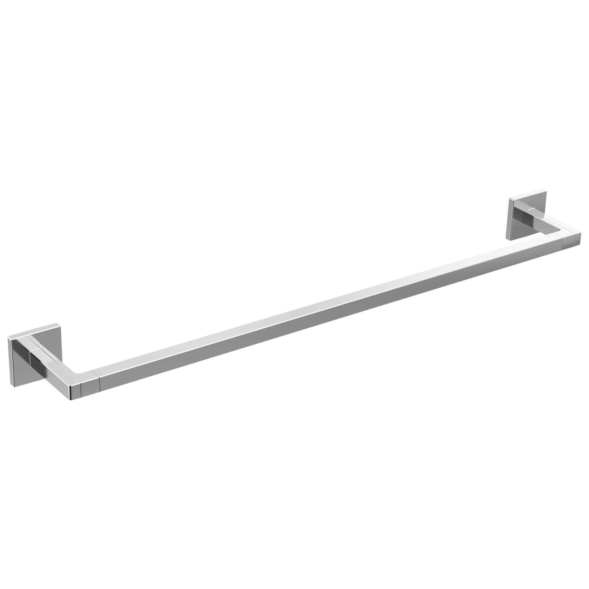 Brizo® 692422-PC Frank Lloyd Wright® Towel Bar, 24 in L Bar, 2 in OAH x 26 in OAD, Metal, Import