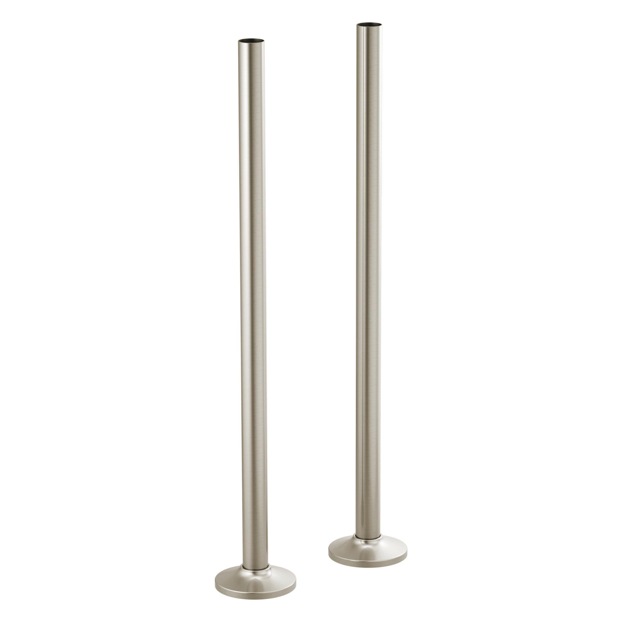Brizo® T71766-NK Kintsu™ Tub Filler Union, 8 in, Solid Brass, Luxe Nickel, Domestic