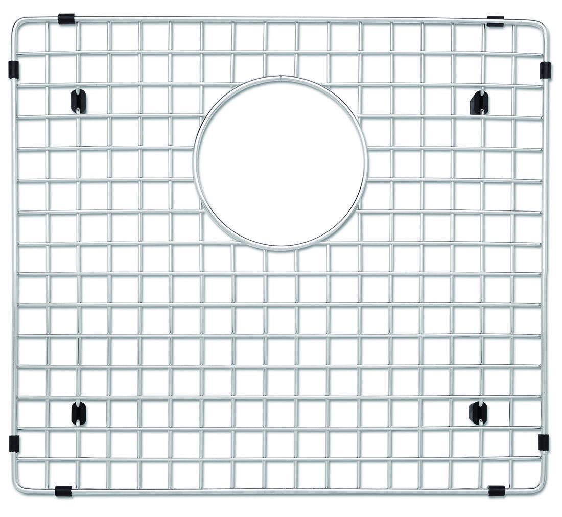 Blanco 235950 Quatrus Bottom Bowl Sink Grid, 13.66 in L x 13.66 in W x 1.34 in H, Import