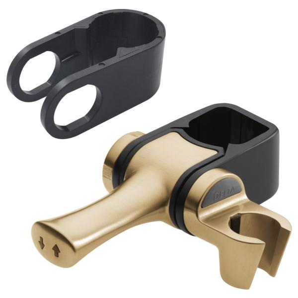 DELTA® U6500-CZ Hand Shower Mount, For Use With DELTA® Angular Modern Grab Bar/Slide Bar and 1-1/2 and 1-1/4 in Round Grab Bar, Import