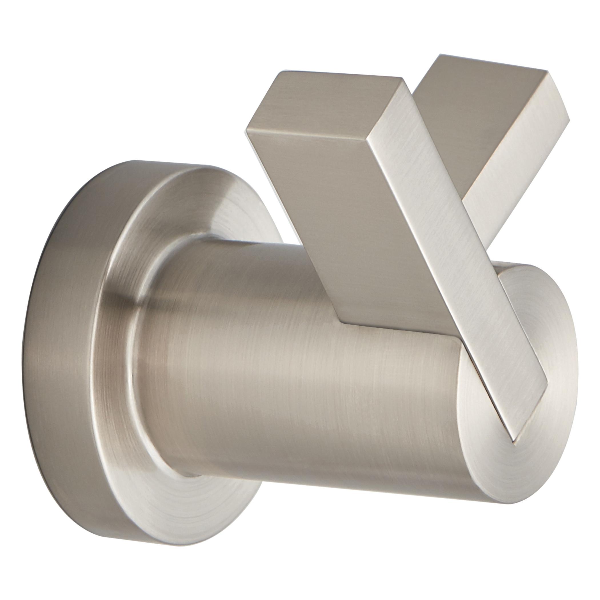 Brizo® 693535-NK Litze™ Robe Hook, 2 Hooks, 3-1/8 in OAW x 2-7/16 in OAD x 2-9/16 in OAH, Import