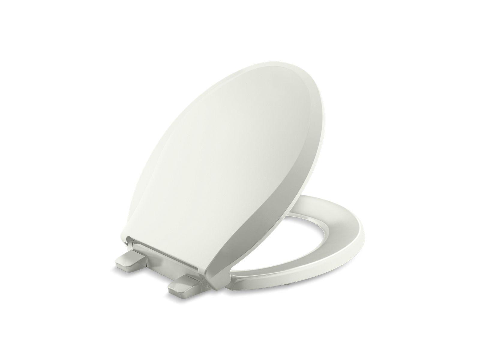 Kohler® 4639-RL-NY 4639-RL Toilet Seat, Cachet®, Round Front Bowl, Dune, Slow Close Hinge