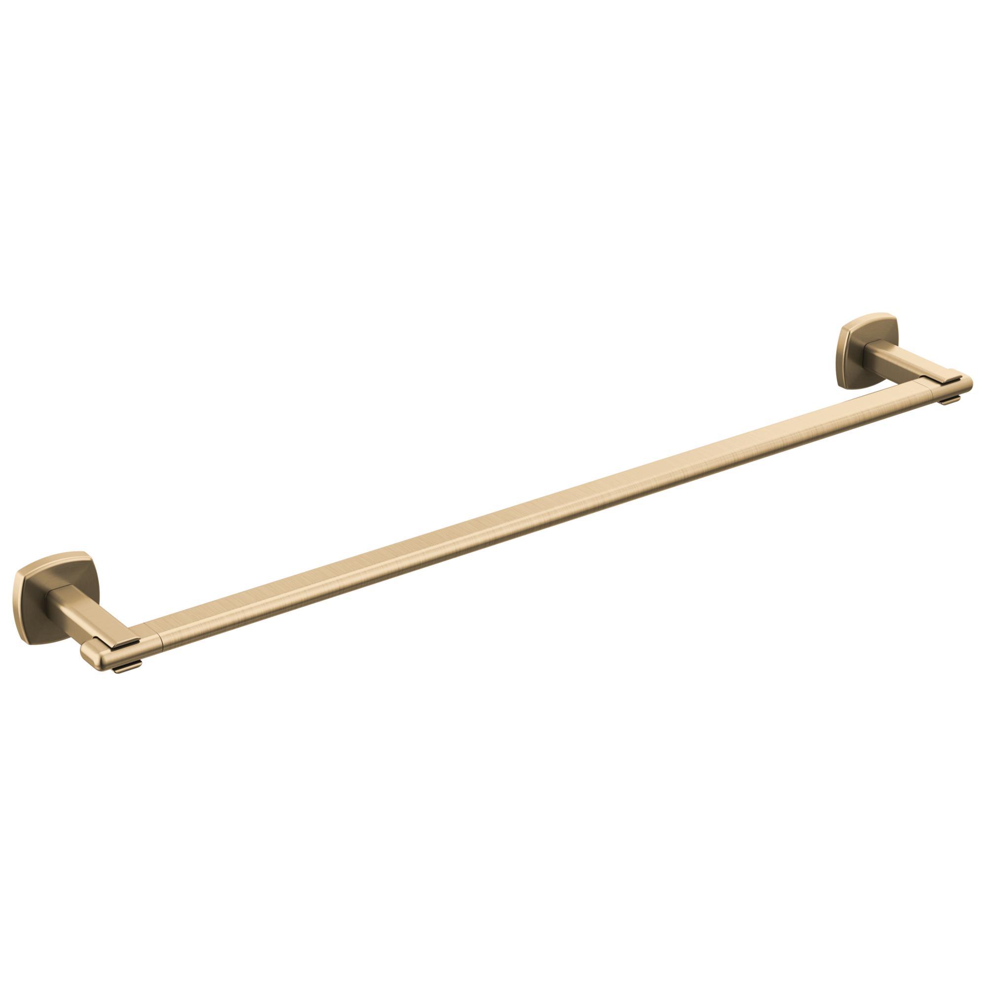 Brizo® 692467-GL Towel Bar, 24 in L Bar, 2 in OAH x 3.5 in OAD, Zinc, Import