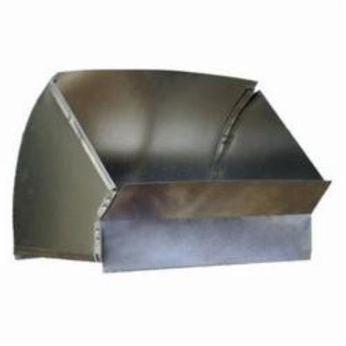 Snappy™ 106-2510 Shortway Trunk Angle, 25 x 10 in, 45 deg, Galvanized, Steel