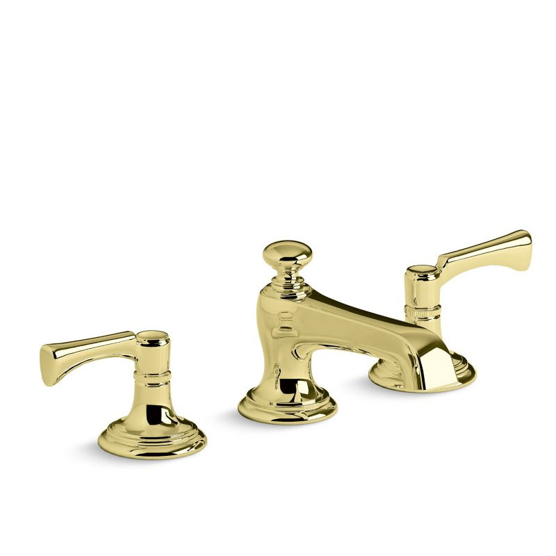 Kallista P24600-LV-ULB Bellis® by KALLISTA Sink Faucet, Traditional Spout, Lever Handles