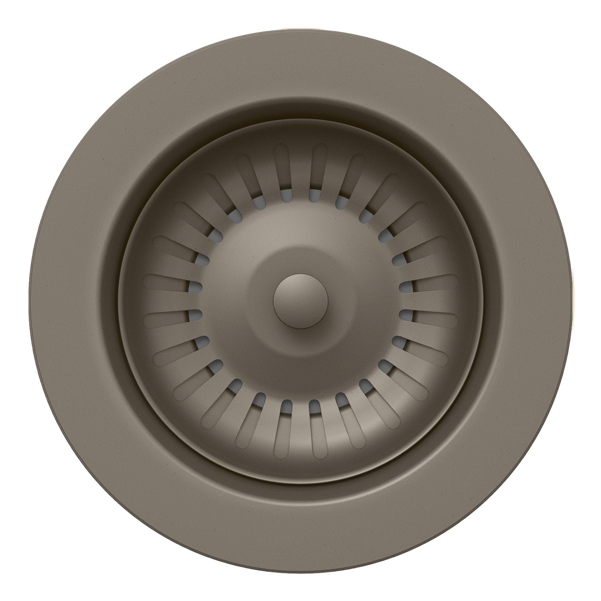 Blanco 203451 Disposal Flange, 4-1/2 in L, For Use With 3-1/2 in Drain Kitchen Sinks, Metal, Volcano Gray, Import