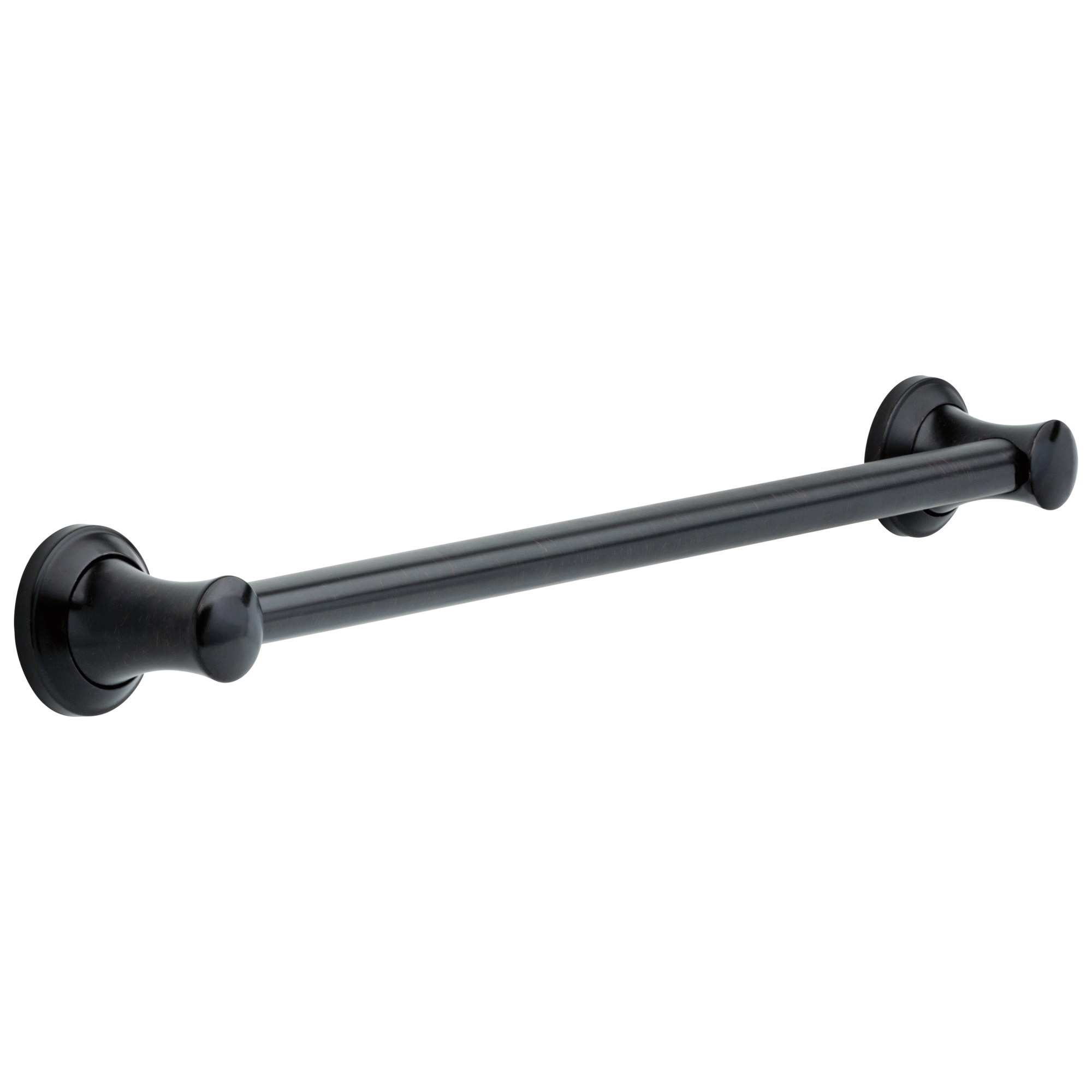 DELTA® 41724-RB Transitional Decorative Grab Bar, 24 in L x 1-1/4 in Dia, Venetian Bronze, Brass, Import