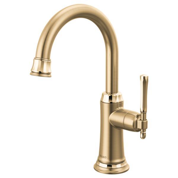 Brizo® 61358LF-C-GLPG The Tulham™ Kitchen Collection by Brizo® Beverage Faucet, 1.5 gpm Flow Rate, Luxe Gold / Polished Gold, 1 Handles, Domestic