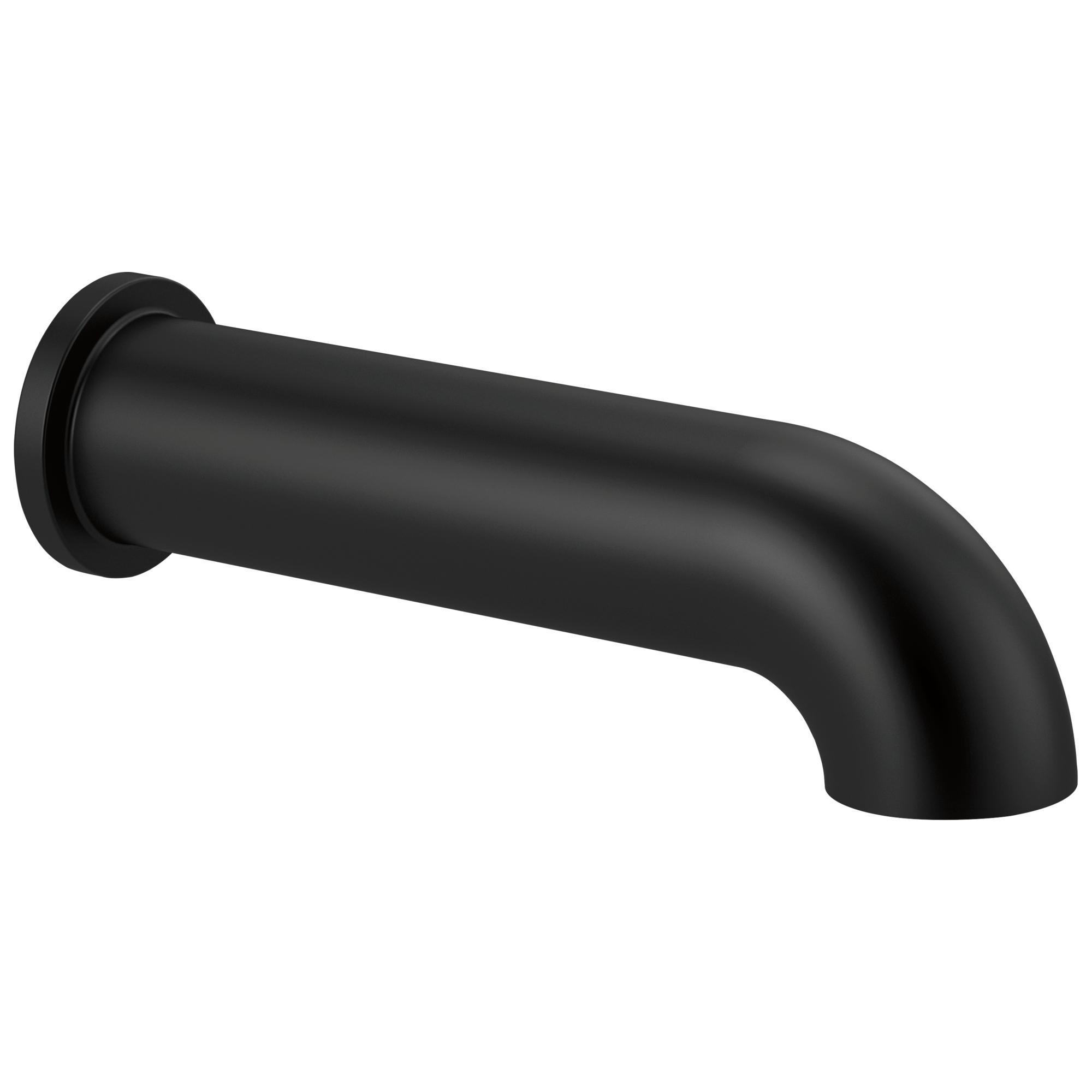 Brizo® RP81435BL Atavis™ Non-Diverter Tub Spout, For Use With Shower Diverter System, Solid Brass, Matte Black, Import