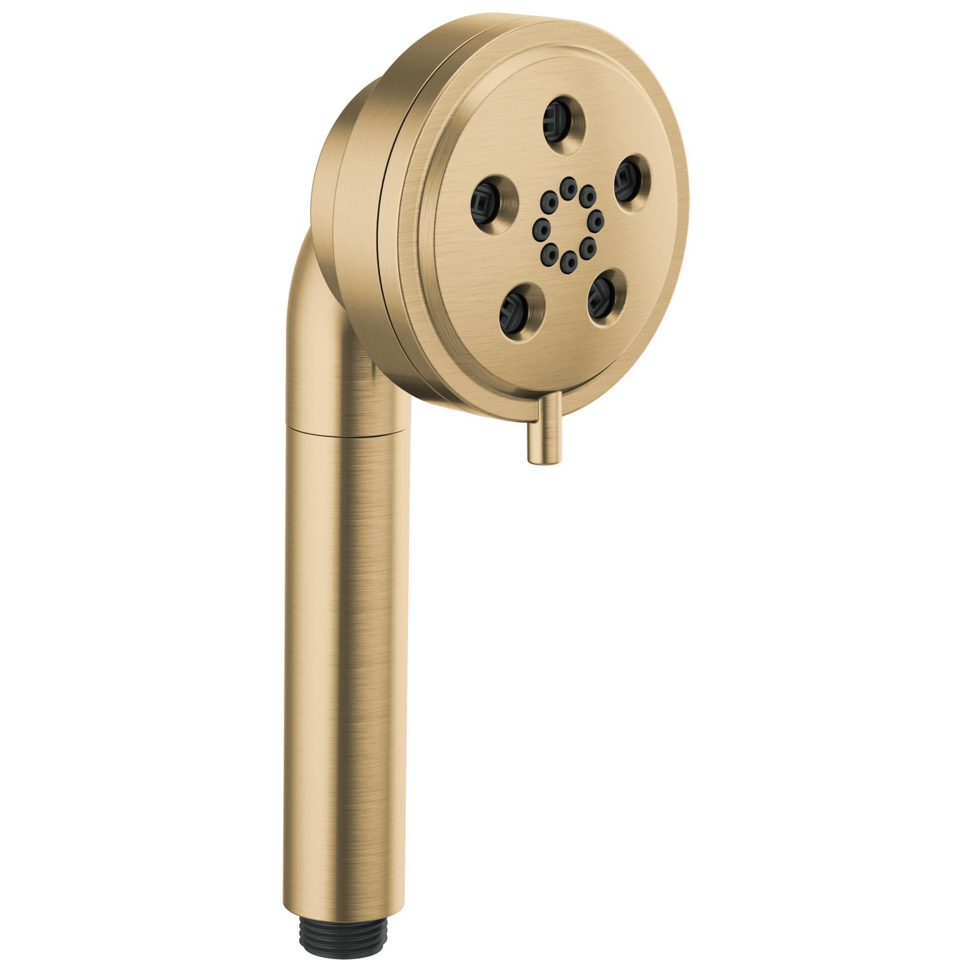 Brizo® RP101288GL ESSENTIAL™ Linear Universal Handshower With H2Okinetic® Technology, 1.75 gpm Max Flow, 3 Sprays, 3-7/16 in Head, 1/2-14 NPSM Connection, Import