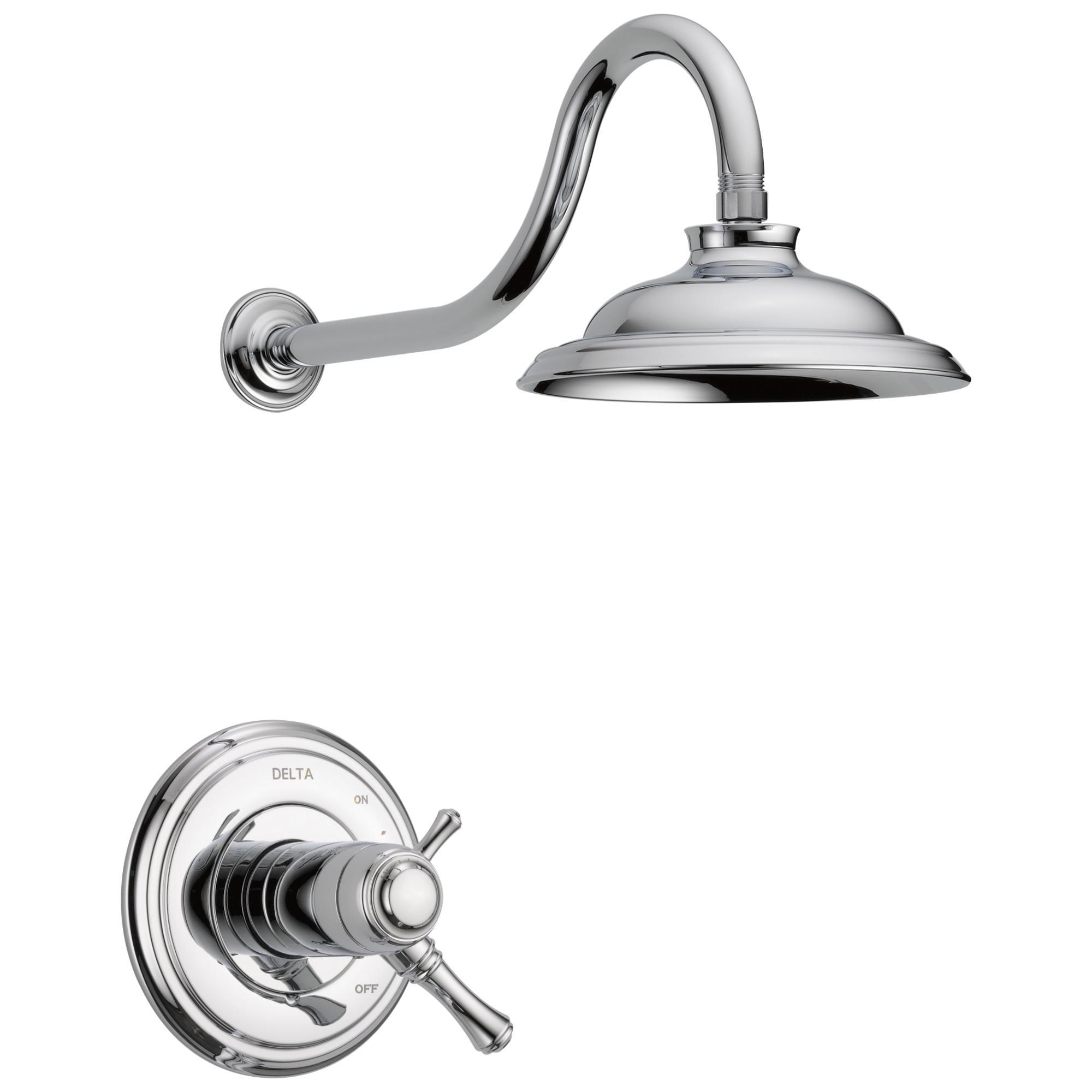 DELTA® T17T297-WE 17T Shower Trim, 1.75 gpm Shower, Polished Chrome