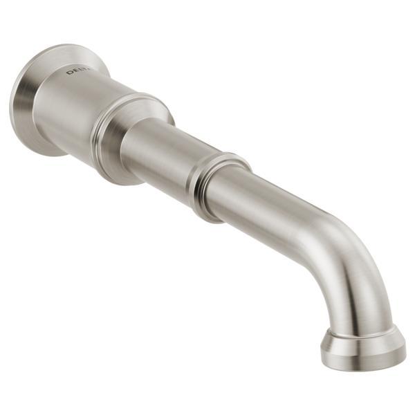 DELTA® T3584LF-SS-PR-LHP-WL Broderick® Wall Mount Bathroom Faucet Trim, 1.2 gpm Flow Rate, Stainless, Function: Lavatory