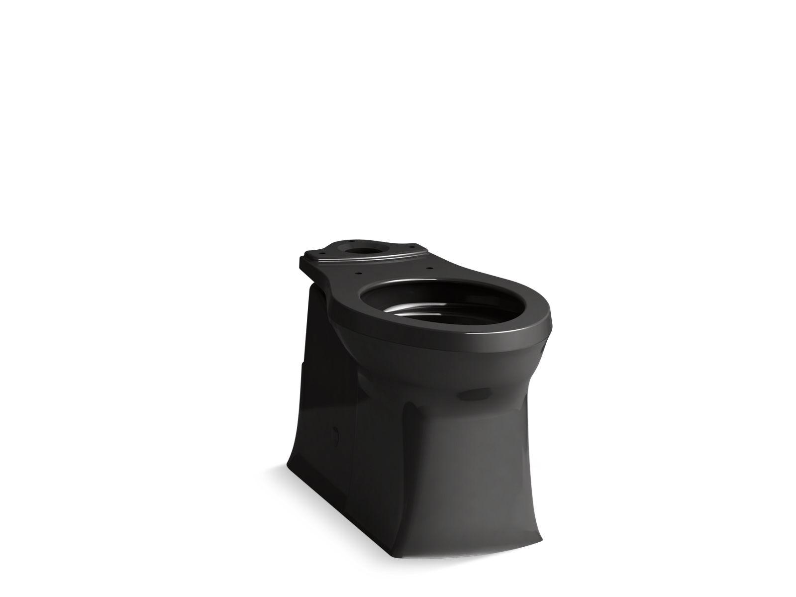 Kohler® 33812-7 Toilet Bowl with Skirted Trapway, Corbelle®, Black