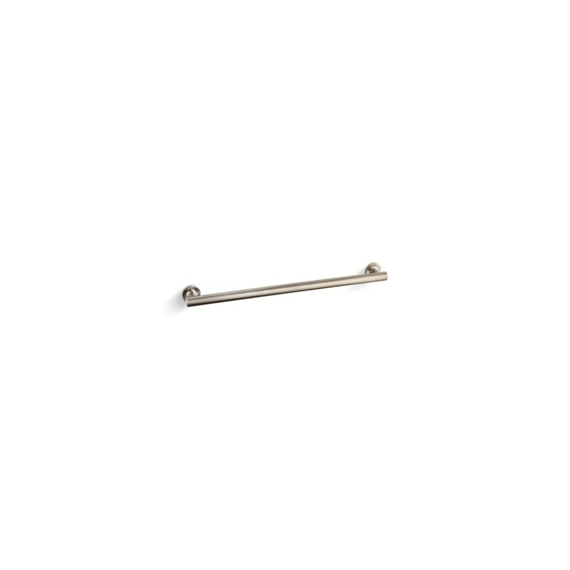 Kohler® 11893-BV Grab Bar, Purist®, 26-7/16 in L x 1-1/4 in Dia, Vibrant® Brushed Bronze, Metal