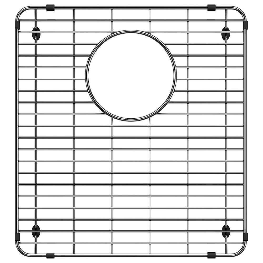 Blanco 237143 Sink Grid, 13-5/8 in L x 14-3/4 in W, Rear Drain Opening, Import
