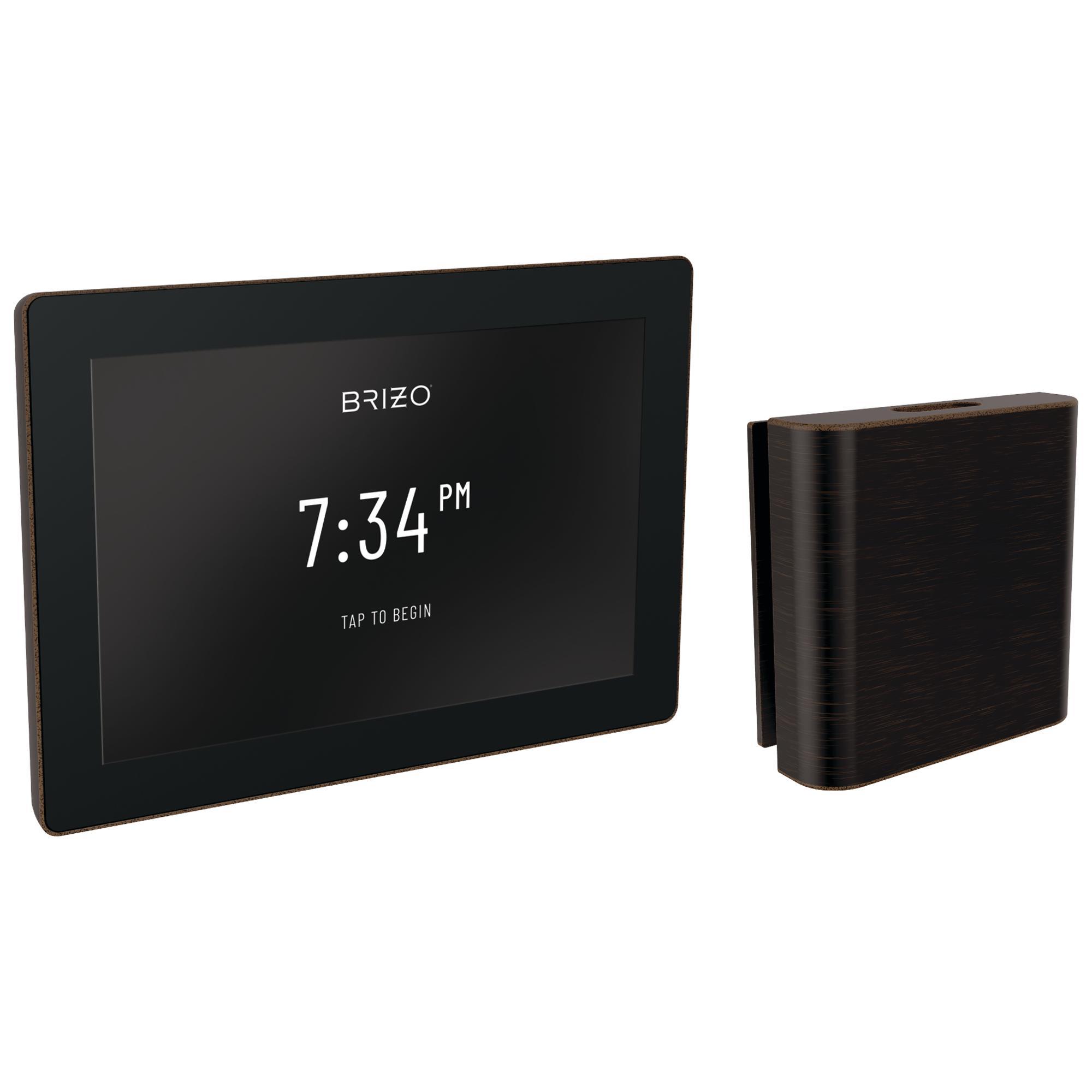 Brizo® 8CH-600S-RB Square Steam Shower Control, Digital Display, Venetian Bronze, Domestic