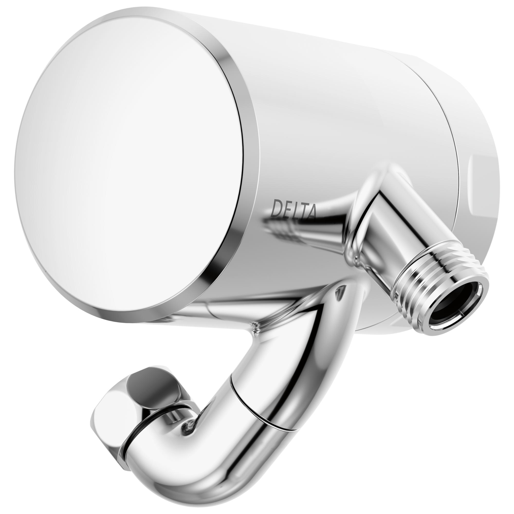 DELTA® 5SF100 Clarifi™ Lightweight Premium Shower Filter Attachment, For Use With Wall-Mounted Shower Arms, 1 Filter, Plastic, Chrome, Import