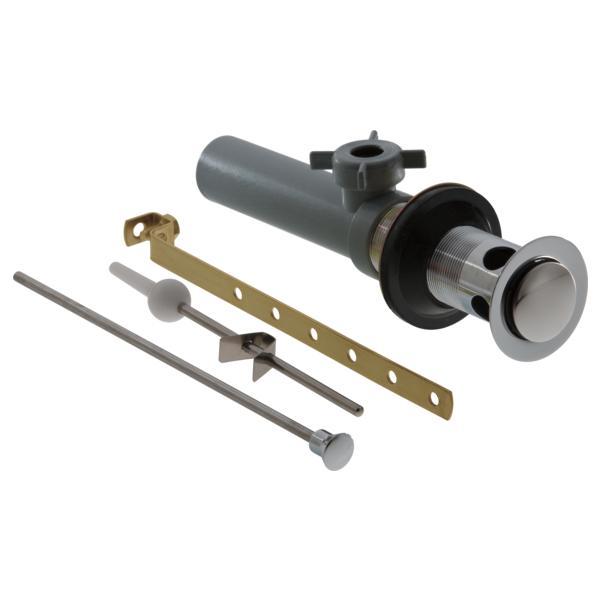 DELTA® RP27575 Lavatory Pop-Up Drain Assembly, Polished Chrome, 50/50 Metal Drain