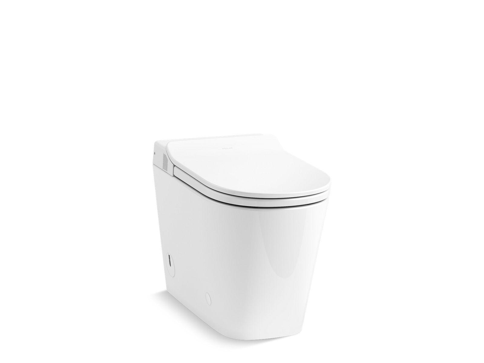 Kohler® 28529-0 K-28529 1-Piece Toilet, Leap, Elongated Bowl, 20 in H Rim, 12 in Rough-In, 1, 1.28 gpf Flush Rate, White, Import