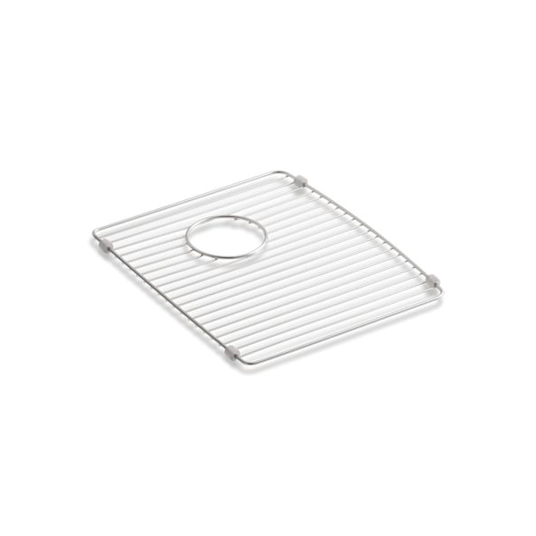 Kohler® 6121-ST Deerfield® Left Sink Rack, 12-7/8 in L x 15-3/8 in W x 5/8 in H