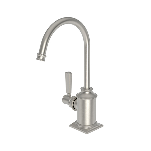 Newport Brass® 3170-5613/15S Model 3170-5613 Adams Hot Water Dispenser Faucet, 1 gpm Flow Rate, PVD Satin Nickel, 1 Handles
