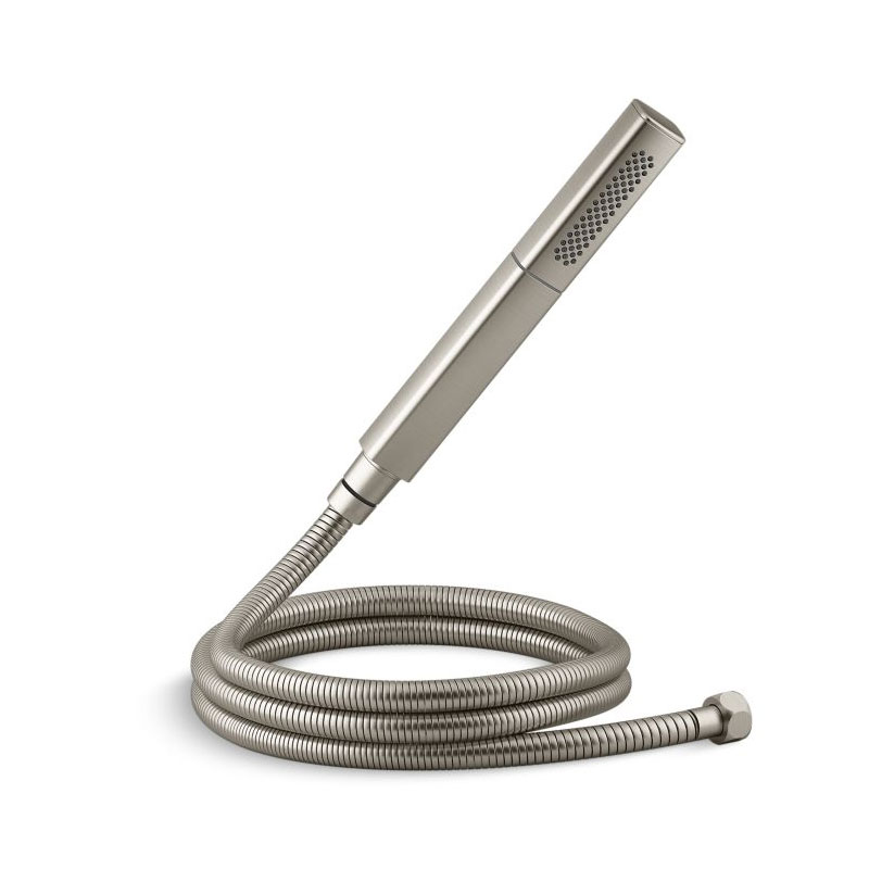 Kallista P24761-00-AG Foundations by KALLISTA Soft Modern Dual-Function Handshower with Hose