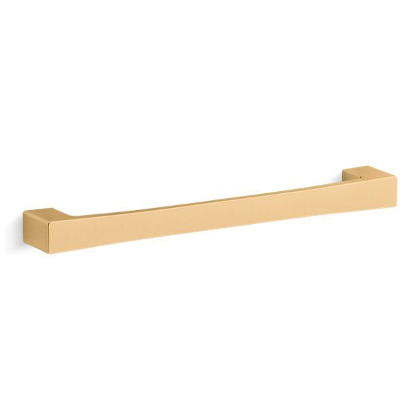 Kohler® 26641-2MB 26641 Honesty™ Cabinet Pull, 7 in Drawer Pull, Cabinet Mount, Zinc, Vibrant® Brushed Moderne Brass