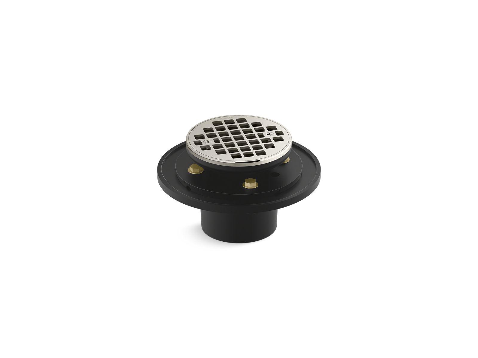 Kohler® 22671-SN 22671 Clearflo Full-Assembly Shower Drain, Brass Drain