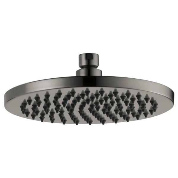 Brizo® 81375-SL-2.5 Litze® Raincan Shower Head, 2.5 gpm Flow Rate, 1 Spray, Ceiling Mount, 7.88 in L x 7.88 in W x 2.63 in H Head, Import