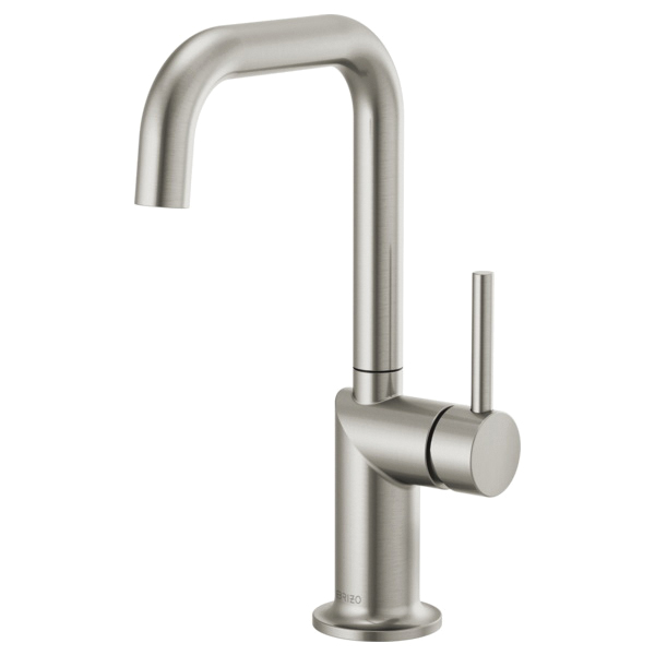 Brizo® 61065LF-SSLHP Bar Faucet, Odin®, Stainless Steel, 1 Handle, 1.8 gpm at 60 psi