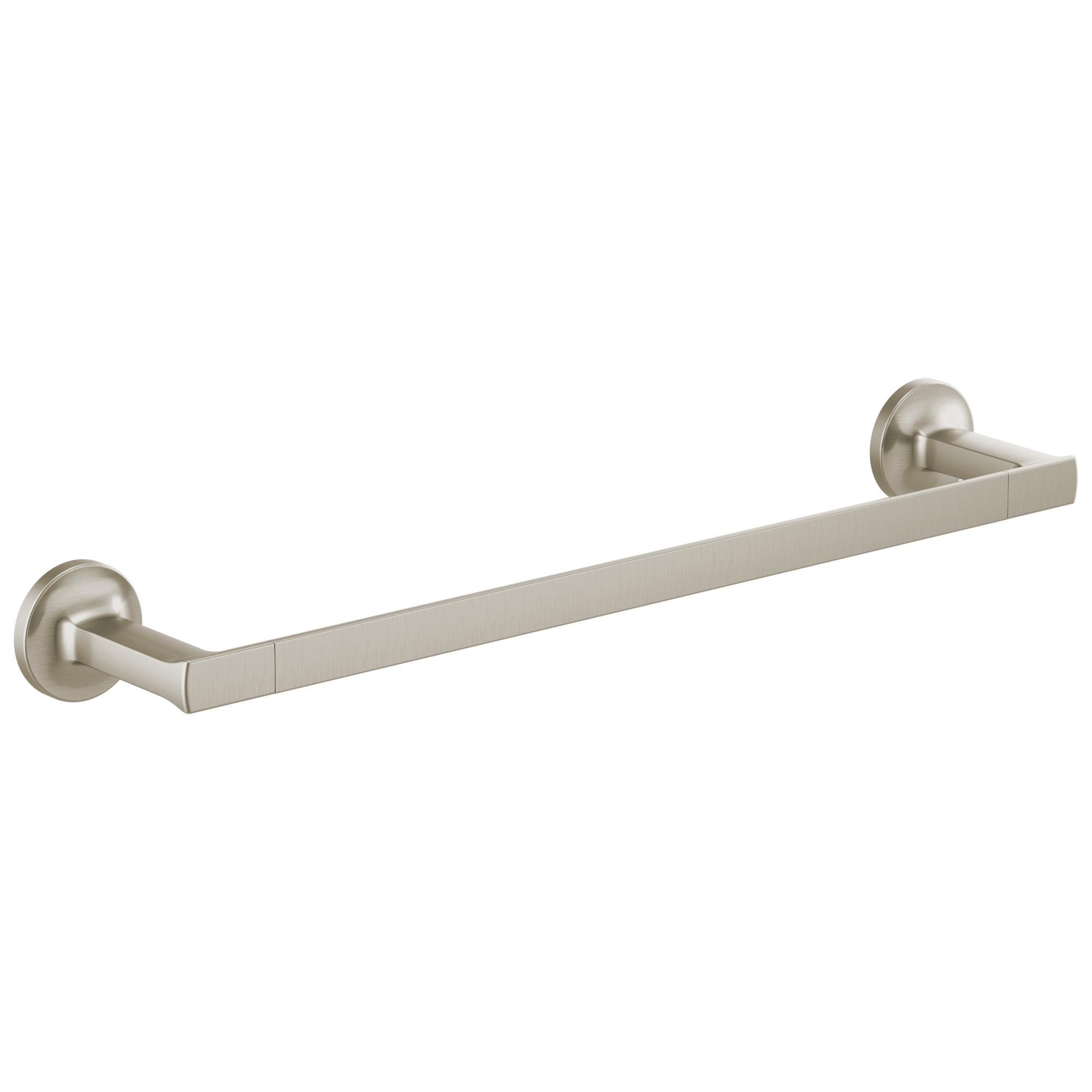 Brizo® 691806-NK Kintsu™ Towel Bar, 18 in L Bar, 2-1/4 in OAH x 3-11/16 in OAD, Metal, Import