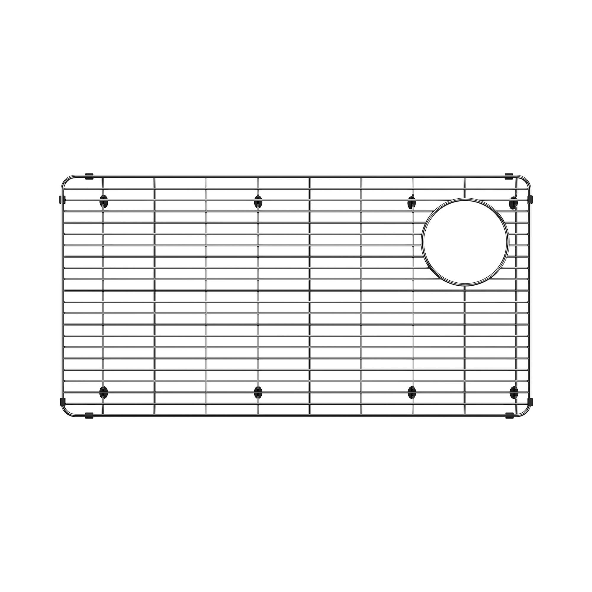 Blanco 237681 Sink Grid, 30-3/8 in L x 14-3/4 in W, Right Drain Opening, Import