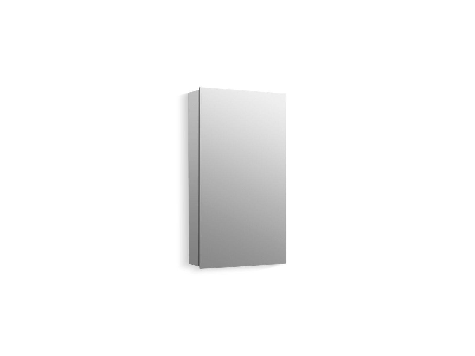 Kohler® 55061-NA Embark™ Rectangular Cabinet, 4 in OAL x 15 in OAW x 26 in OAH, Anodized Aluminum
