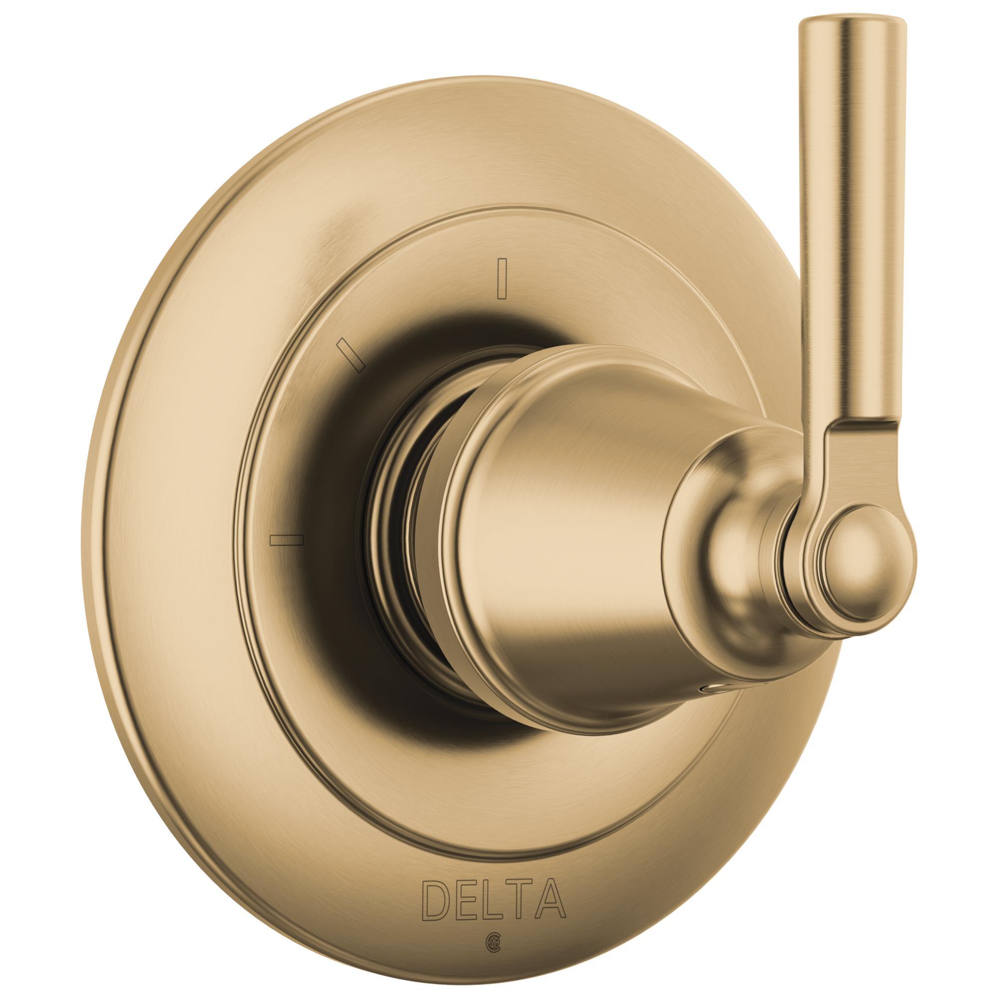 DELTA® T11835-CZ 3-Setting 2-Port Shower Diverter, Champagne Bronze