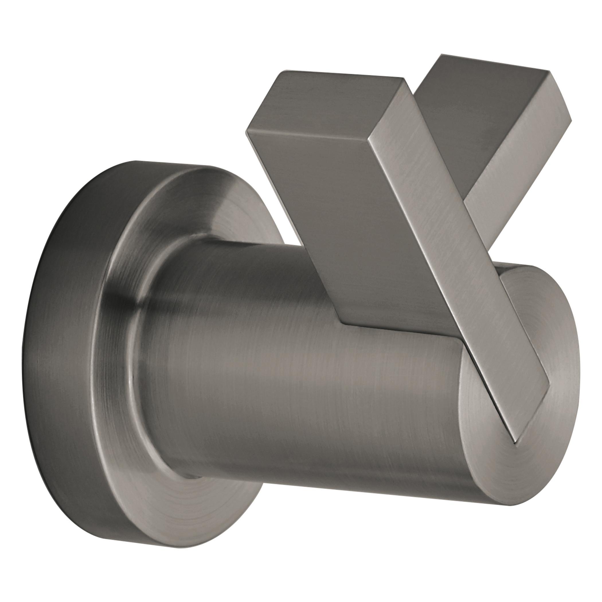 Brizo® 693535-SL Litze® Robe Hook, 2 Hooks, 2.56 in OAH x 3.13 in OAW x 2.44 in OAD, Import