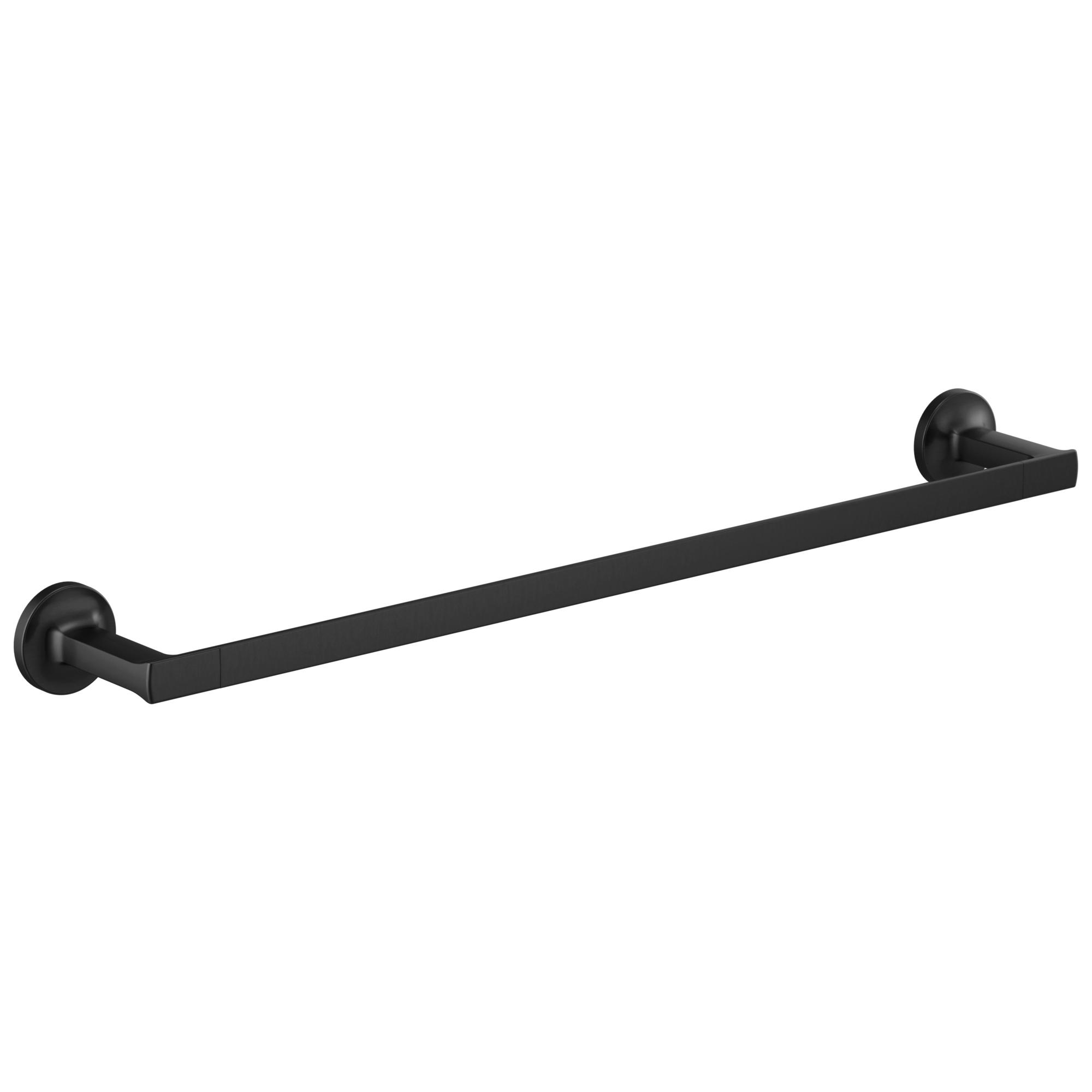 Brizo® 692406-BL Kintsu® Towel Bar, 2-1/4 in Dia Ring, 24 in L Bar, 2.25 in OAH 3-11/16 in OAD, Metal, Import