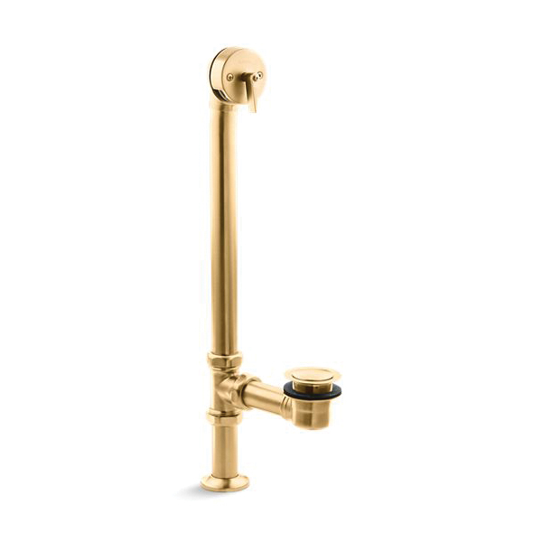 Kohler® 7159-2MB Artifacts® Pop-Up Bath Drain, 1-1/2 in Nominal, NPT Connection, 17 ga Brass Drain