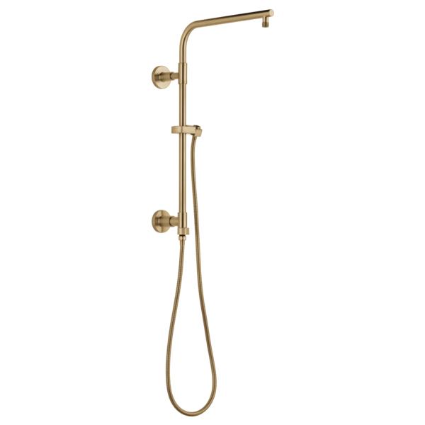 DELTA® 58810-CZ-PR Universal Showering Components Round Shower Column, 18 in Shower Head, 26.44 in L Shower Arm, Import
