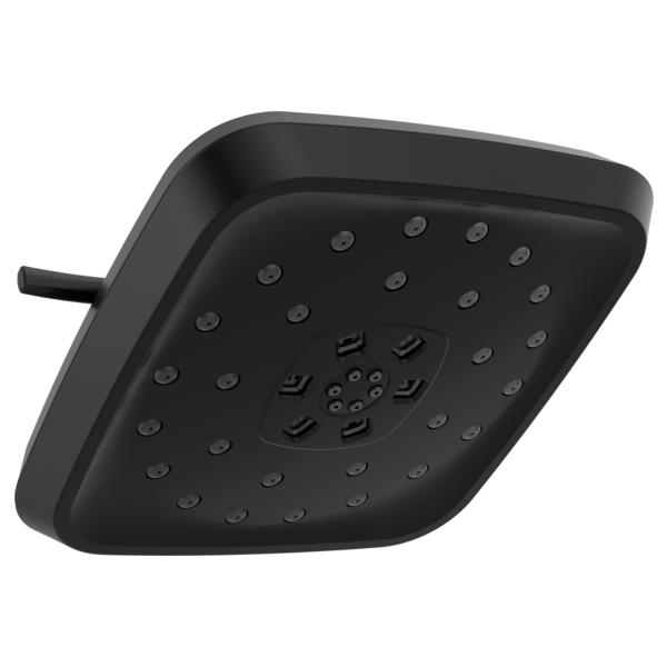 DELTA® 52460-BL Universal Showering Multi-Function Shower Head, 1.75 gpm Max Flow, 4 Sprays, 7-11/16 in L x 7-11/16 in W x 3-1/2 in H Head, Import