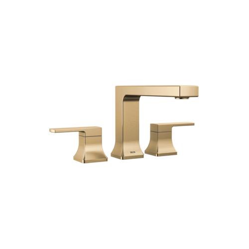 DELTA® T2737-CZ Velum™ Rough-In Kit Roman Tub Trim, 10 to 16 in Center, Champagne Bronze, 2 Handles, Import