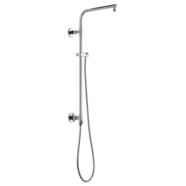 DELTA® 58820-PR Universal Showering Components Round Shower Column, 26 in Shower Head, 34.44 in L Shower Arm, Import