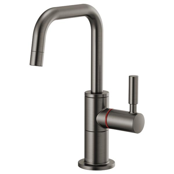 Brizo® 61365LF-H-SL Odin® Instant Hot Faucet, 1 gpm at 60 psi Flow Rate, Luxe Steel, 1 Handle, Import