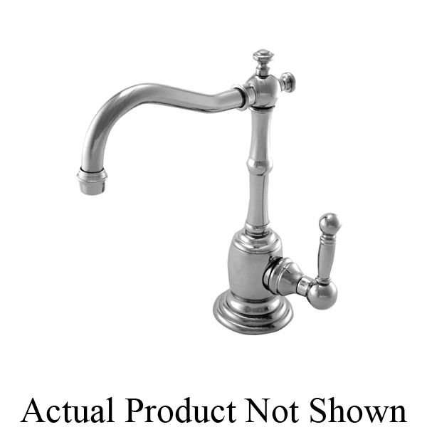 Newport Brass® 108C/10 Model 108C Chesterfield Cold Water Dispenser Faucet, 1 gpm Flow Rate, Fixed Spout, PVD Satin Bronze, 1 Handles