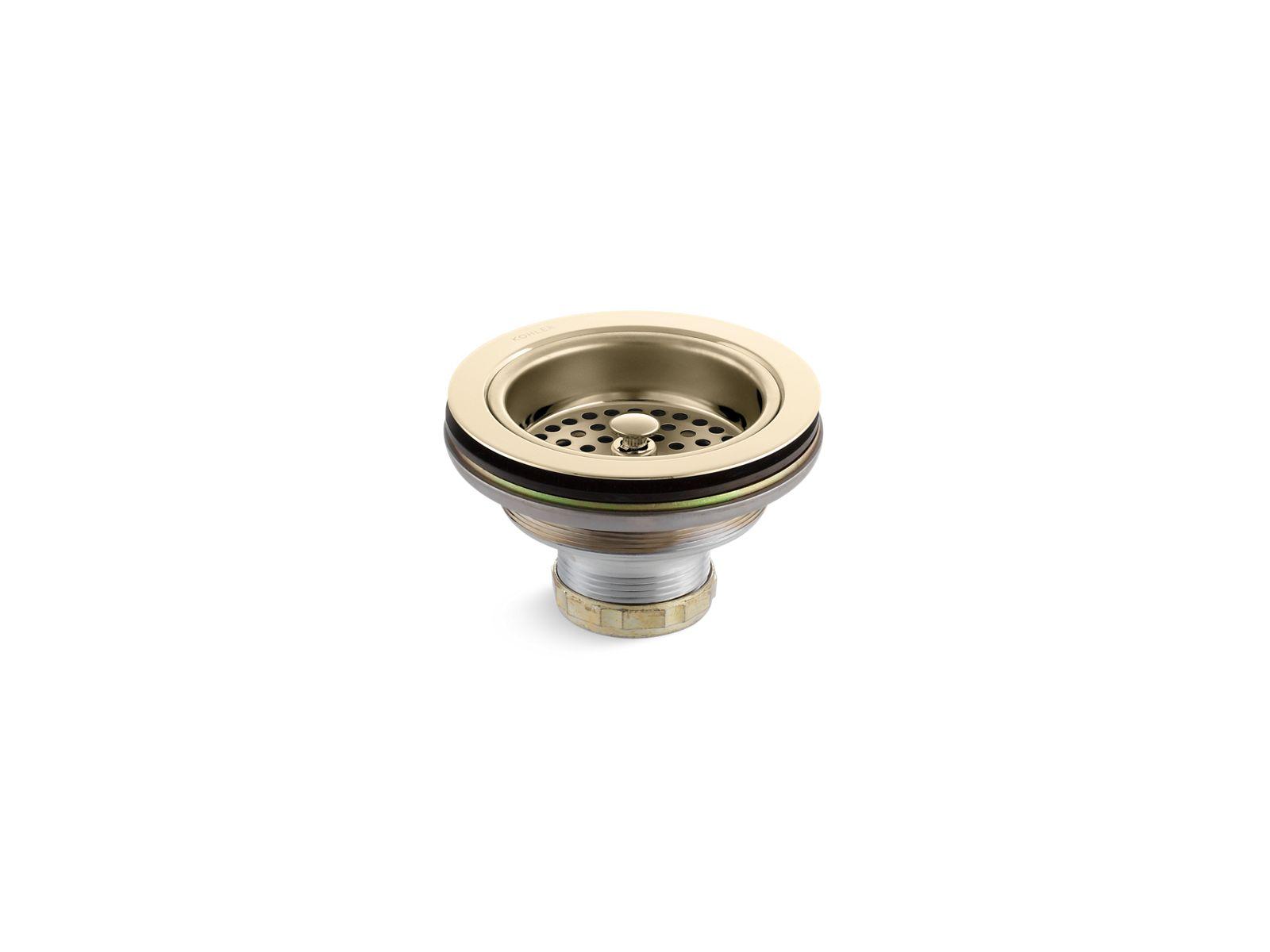Kohler® 8799-AF 8799 Strainer Basket Sink Drain, Solid-Brass