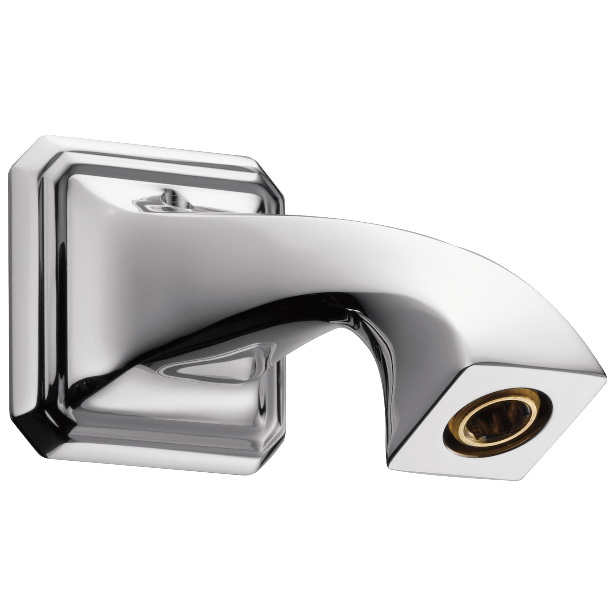 Brizo® RP62603PC Virage® Shower Arm, 5-1/2 in L x 3 in W Arm, 1/2 in NPT, Import