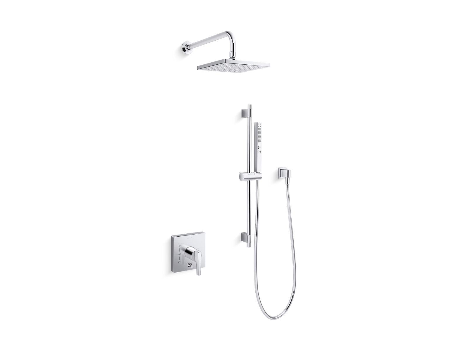 Kohler® 26273-Y-CP Honesty® Rite-Temp® Showering Kit, 2.5 gpm Flow Rate