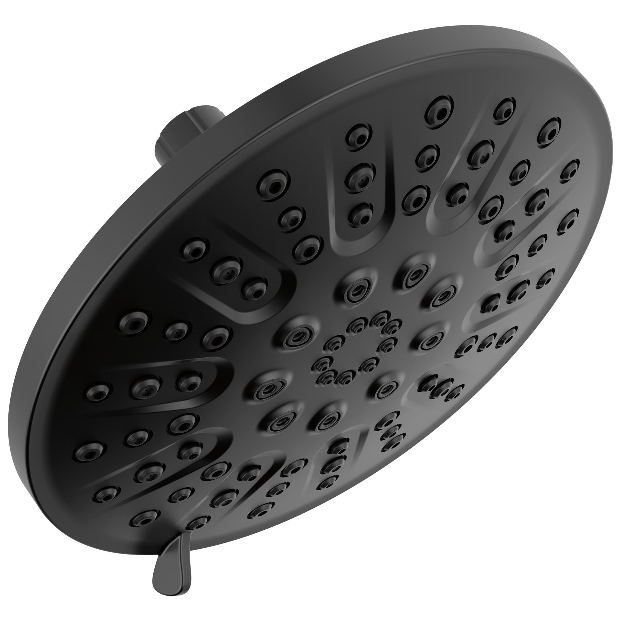 DELTA® 75617BL Faucet Shower Head, 1.75 gpm Max Flow, 4 Sprays, Import