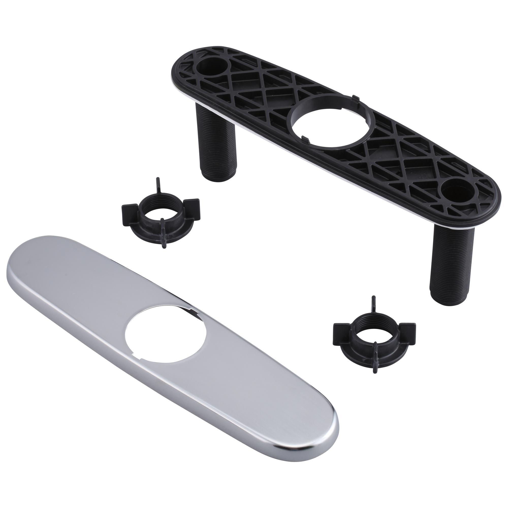 DELTA® RP47274ARPR Allora® Escutcheon, 2.25 in L x 2 in W x 11 in H, Lumicoat Arctic Stainless, Import