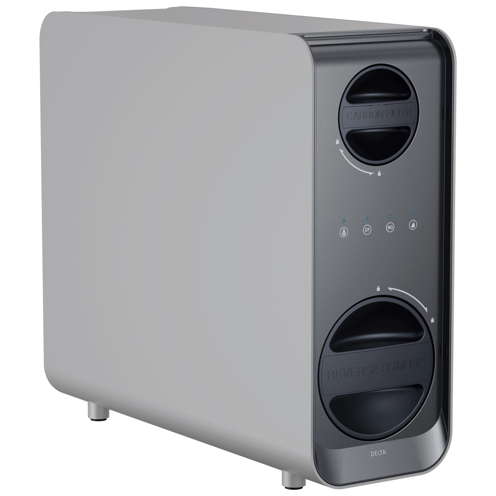 DELTA® DWQ1001012 6-Stage Tankless Under Sink, 15-13/16 in H, 20 to 80 psi Max Pressure
