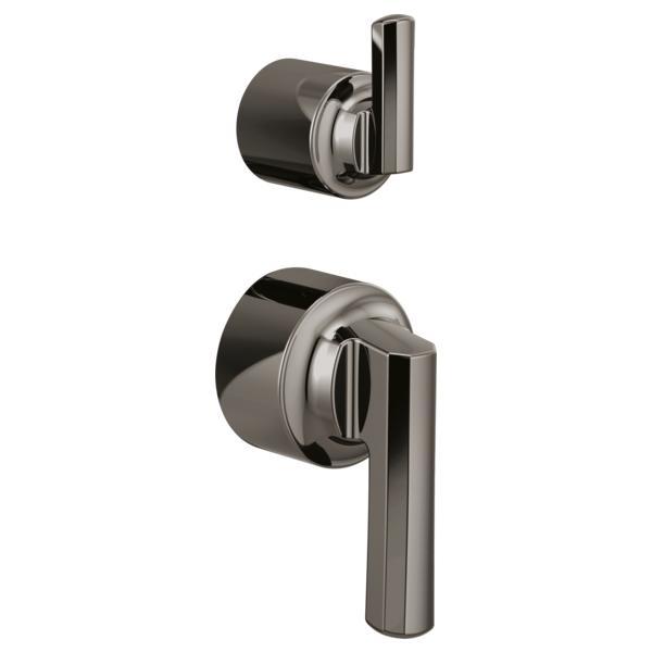 Brizo® HL75P98-BNX Levoir™ 1-Handle Pressure Balance Valve, Brilliance Black Onyx, Import